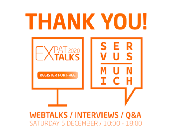 Thank you ExpatTalks2020